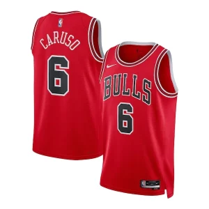 Alex Caruso Chicago Bulls Nike Unisex Exclusif Swingman Jersey Icon Edition Red
