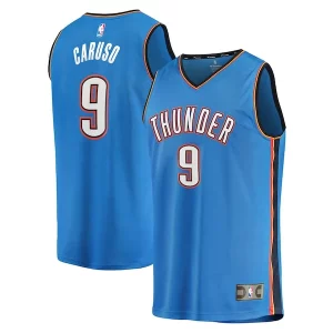 Alex Caruso Oklahoma City Thunder Youth Fast Break Vibrant Replica Player Jersey Icon Edition Blue