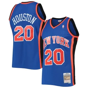 Allan Houston New York Knicks Hardwood Classics Swingman Jersey Blue Éclatant