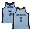 Allen Iverson Memphis Grizzlies 2009/10 Hardwood Classics Swingman Jersey Light Sophistiqué Blue