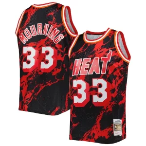 Alonzo Mourning Miami Heat 1996/97 Hardwood Incontournable Classics Marble Swingman Jersey Black