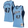 Andrei Uniques Kirilenko Utah Jazz 2009/10 Hardwood Classics Swingman Jersey Powder Blue