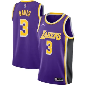 Anthony Davis Los Angeles Lakers Incontournable Jordan Brand 2020/21 Swingman Jersey Statement Edition Purple