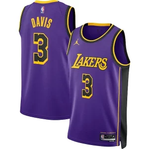 Anthony Davis Los Angeles Lakers Uniques Jordan Brand Unisex Swingman Jersey Statement Edition Purple