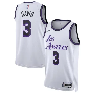 Anthony Davis Los Angeles Lakers Nike Unisex 2022/23 Swingman Jersey Personalisable City Edition White
