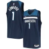 Anthony Edwards Minnesota Timberwolves Nike Youth 2020/21 Swingman Jersey Icon Edition Gracieux Navy