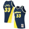 Antonio Davis Indiana Pacers 1996/97 Hardwood Stylish Classics Swingman Jersey Navy