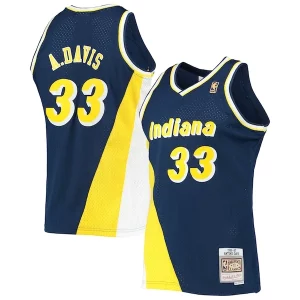 Antonio Davis Indiana Pacers 1996/97 Hardwood Stylish Classics Swingman Jersey Navy