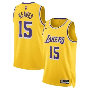 Austin Dashing Reaves Los Angeles Lakers Nike Unisex Swingman Jersey Icon Edition Gold