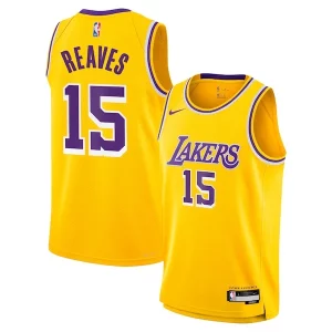 Austin Reaves Los Angeles Lakers Nike Youth Swingman Jersey Exceptionnel Icon Edition Gold