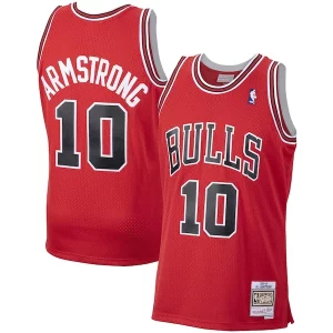 B. Distingué J. Armstrong Chicago Bulls 2001/02 Hardwood Classics Swingman Jersey Red