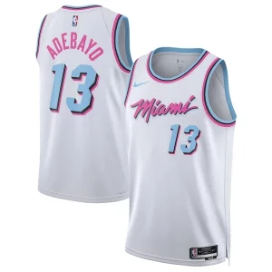 Bam Adebayo Miami Heat Nike Unisex 2024/25 Swingman Uniques Player Jersey City Edition White