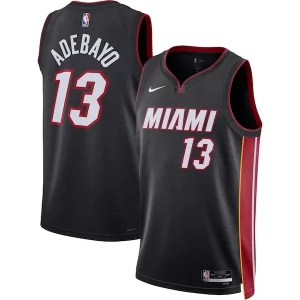 Bam Adebayo Miami Heat Nike Unisex Refiné Swingman Jersey Icon Edition Black