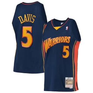 Baron Davis Golden State Warriors 2006/07 Unique Hardwood Classics Swingman Jersey Navy
