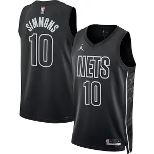 Ben Simmons Brooklyn Nets Gracieux Jordan Brand Unisex Swingman Jersey Statement Edition Black