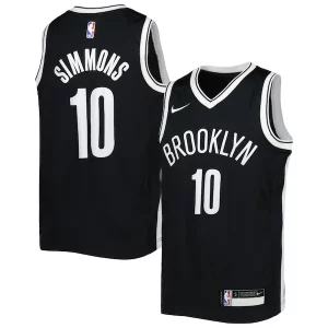 Ben Simmons Brooklyn Nets Nike Distingué Youth Swingman Jersey Icon Edition Black