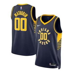 Bennedict Mathurin Indiana Pacers Nike Unisex Swingman Jersey Icon Edition Navy Personalisable