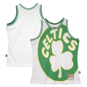 Boston Celtics Hardwood Classics Blown Out Fashion Jersey Admirable White