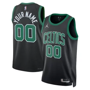 Boston Celtics Confortable Jordan Brand Unisex 2022/23 Swingman Custom Jersey Statement Edition Black