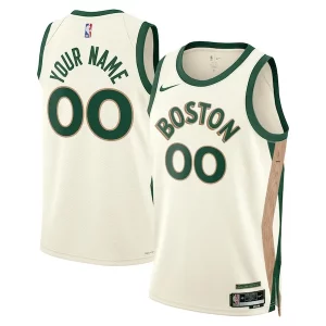 Boston Magnifique Celtics Nike Unisex 2023/24 Custom Swingman Jersey White City Edition
