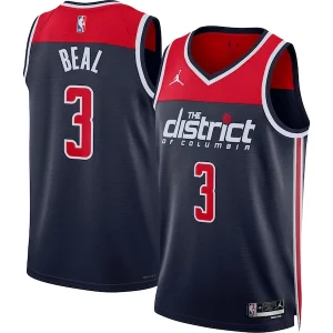 Bradley Beal Washington Wizards Sophistiqué Jordan Brand Unisex Swingman Jersey Statement Edition Navy