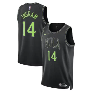 Brandon Ingram Bold New Orleans Pelicans Nike Unisex 2023/24 Swingman Jersey Black City Edition