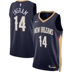Brandon Ingram New Orleans Pelicans Nike Unisex Swingman Jersey Gracieux Icon Edition Navy