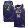 Brandon Ingram New Orleans Pelicans Nike Youth 2024/25 Swingman Player Jersey City Edition Collectible Purple