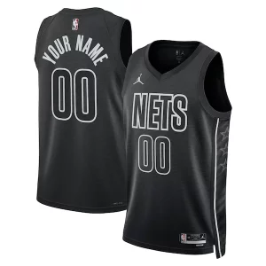 Brooklyn Nets Jordan Brand Unisex 2022/23 Swingman Custom Magnifique Jersey Statement Edition Black