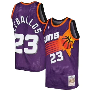 Cedric Ceballos Phoenix Stylish Suns 1992/93 Hardwood Classics Swingman Jersey Purple