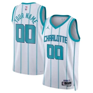 Charlotte Hornets Jordan Brand Unisex Refiné Swingman Custom Jersey White Association Edition