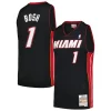 Chris Distingué Bosh Miami Heat 2012/13 Hardwood Classics Swingman Jersey Black