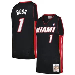 Chris Distingué Bosh Miami Heat 2012/13 Hardwood Classics Swingman Jersey Black