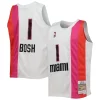 Chris Bosh Miami Heat Authentique Youth 2011/12 Hardwood Classics Swingman Jersey White