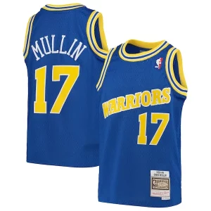 Chris Haut de gamme Mullin Golden State Warriors Youth 1993/94 Hardwood Classics Swingman Jersey Royal