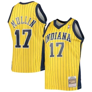Chris Mullin Indiana Pacers 1999/00 Incontournable Hardwood Classics Swingman Jersey Gold