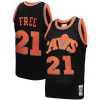 Cleveland Cavaliers 1984 85 Hardwood Classics World B. Free Incontournable Reload 3.0 Swingman Jersey Black