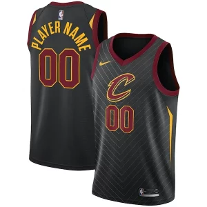 Cleveland Cavaliers Nike Swingman Custom Jersey Black Statement Edition Superbe