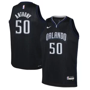Cole Anthony Orlando Magic Nike Youth 2022/23 Swingman Jersey Admirable City Edition Black