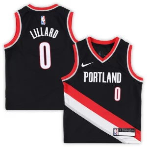 Damian Lillard Portland Trail Blazers Distingué Nike Preschool Swingman Player Jersey Icon Edition Black