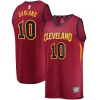 Darius Personalisable Garland Cleveland Cavaliers Youth Replica Fast Break Jersey Wine Icon Edition
