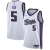 De'Aaron Fox Bold Sacramento Kings Nike Unisex Swingman Jersey Association Edition White