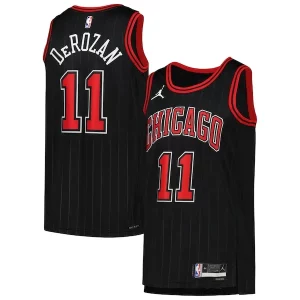 DeMar DeRozan Chicago Bulls Jordan Brand Superbe Unisex Swingman Jersey Statement Edition Black