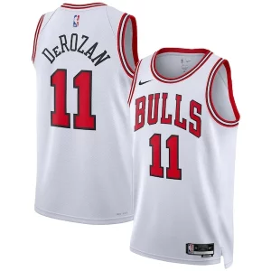 DeMar DeRozan Éclatant Chicago Bulls Nike Unisex Swingman Jersey Association Edition White/Red