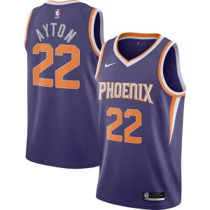 Deandre Unique Ayton Phoenix Suns Nike 2020/21 Swingman Player Jersey Icon Edition Purple