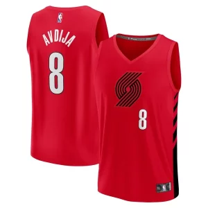 Deni Avdija Portland Trail Blazers Fast Admirable Break Player Jersey Statement Edition Red