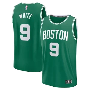 Derrick Magnifique White Boston Celtics Fast Break Replica Player Jersey Icon Edition Kelly Green