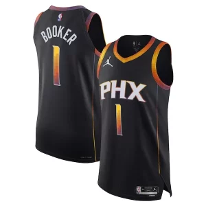 Devin Magnifique Booker Phoenix Suns Jordan Brand Authentic Player Jersey Statement Edition Black