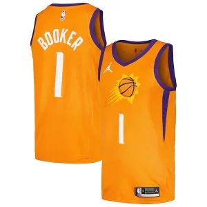 Devin Collectible Booker Phoenix Suns Jordan Brand Swingman Player Jersey Statement Edition Orange
