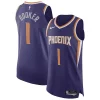 Devin Booker Phoenix Suns Nike Haut de gamme Authentic Jersey Association Edition Purple